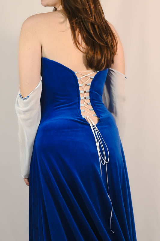 Anastasia - Robe en velours femme