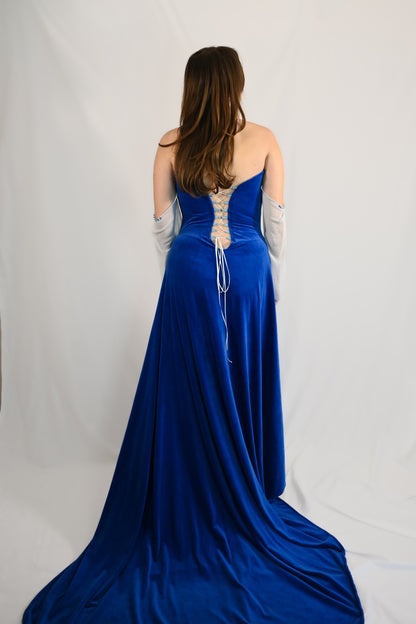 Anastasia - Robe en velours femme