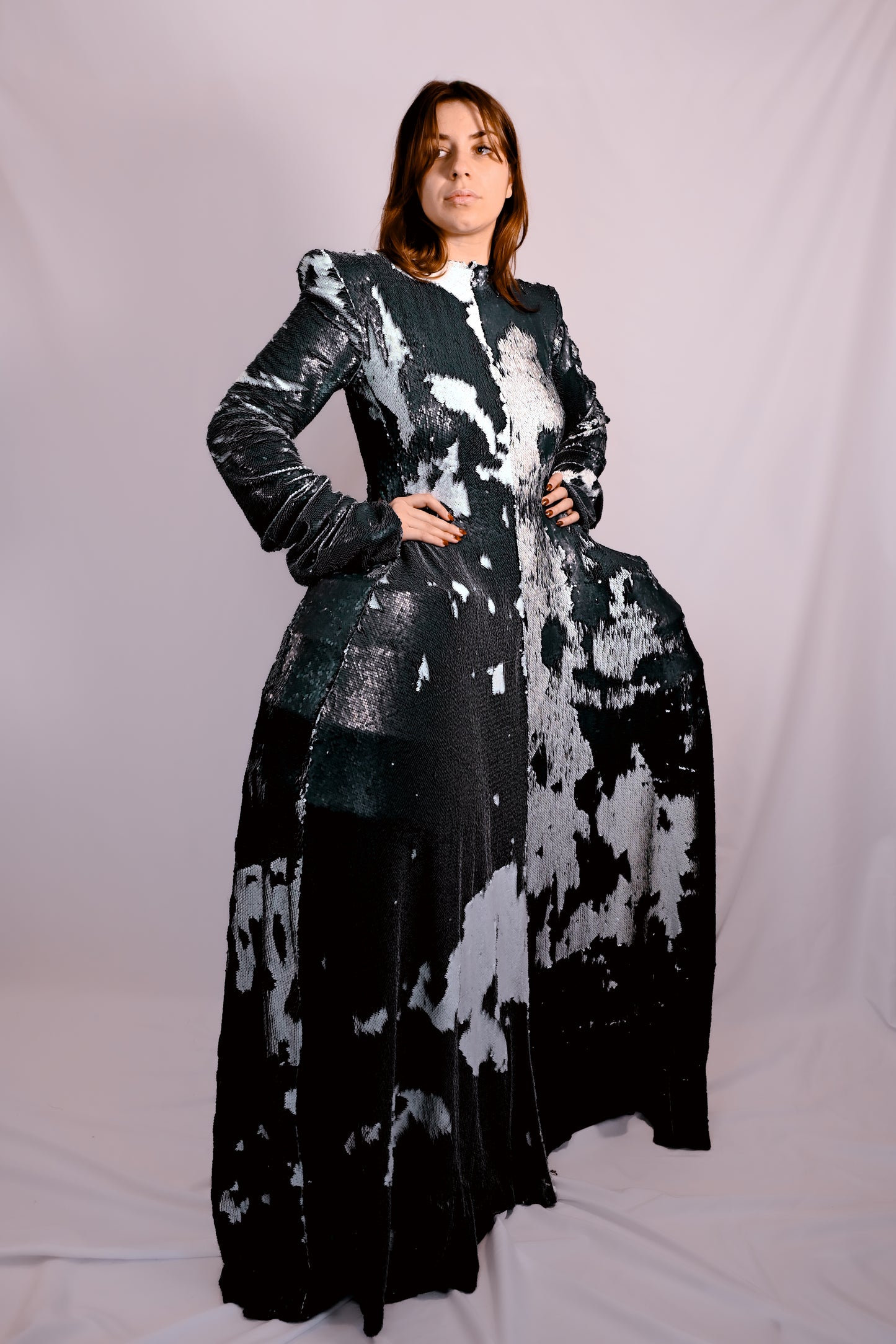 Démesure - Robe à sequins femme