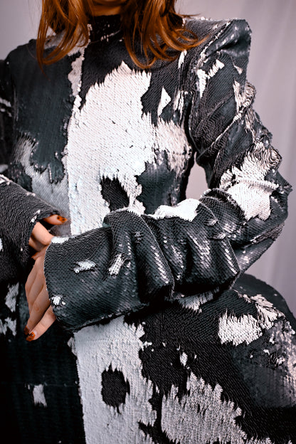 Démesure - Robe à sequins femme