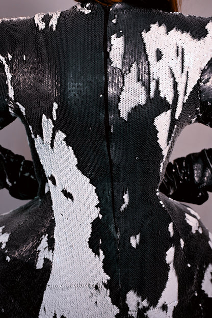 Démesure - Robe à sequins femme