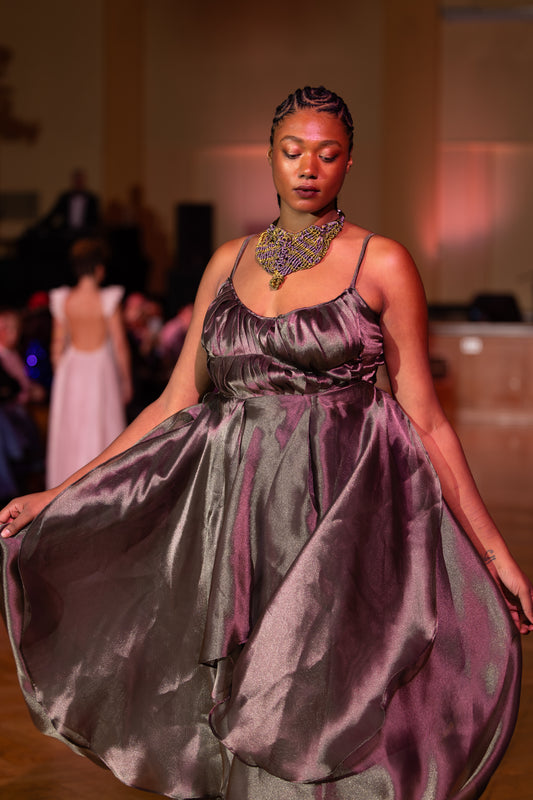 Néréide - Robe en soie