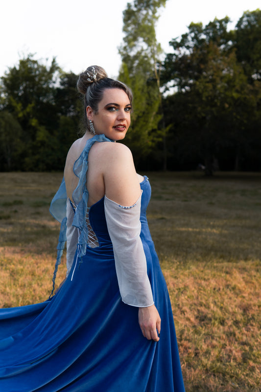 Anastasia - Robe en velours femme