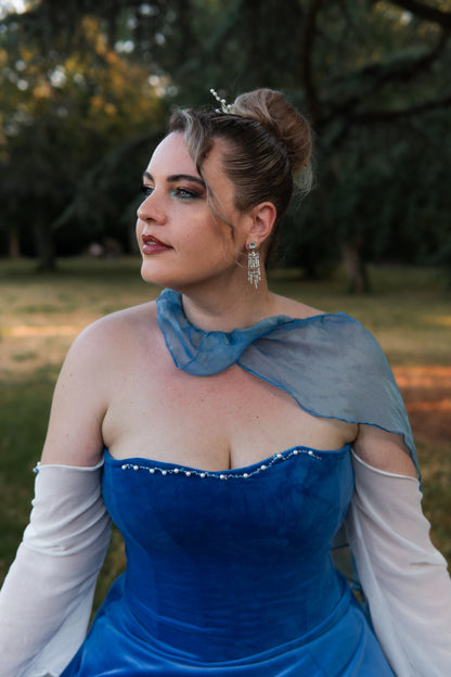 Anastasia - Robe en velours femme